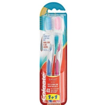 Colgate Slim Soft Advanced Toothbrush Buy 1+1 Free Colgate Slim Soft Advanced Toothbrush Buy 1+1 Free