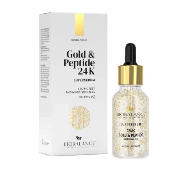 Biobalance 24K Gold & Peptide Super Serum 30ml