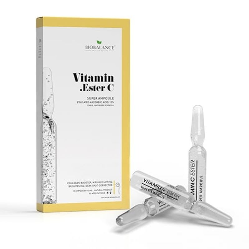 بيوبالانس أمبولة تفتيح البشرة بفيتامين سي إستر أسيد 15% 10 × 2 مل بيوبالانس أمبولة تفتيح البشرة بفيتامين سي إستر أسيد 15% 10 × 2 مل