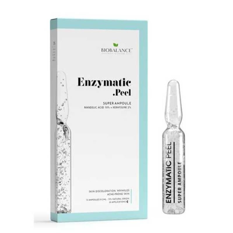 بيوبالانس مقشر إنزيمي حمض الماندليك + كاثلين %2 أمبولة سوبر 10 × 2 مل بيوبالانس مقشر إنزيمي حمض الماندليك + كاثلين %2 أمبولة سوبر 10 × 2 مل