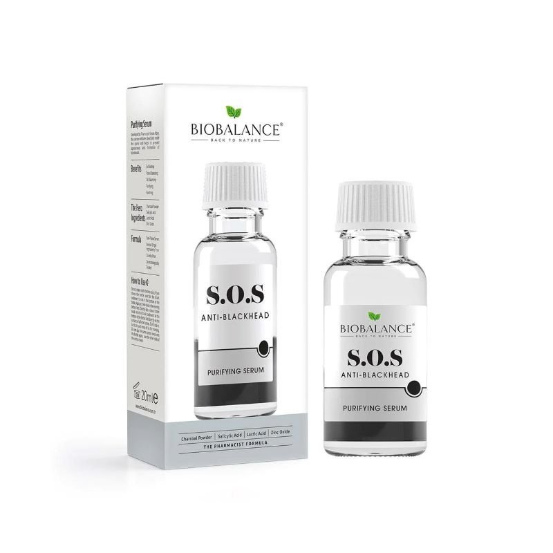 Biobalance S.O.S Anti Black Head Purifying Super Serum 20ml Biobalance S.O.S Anti Black Head Purifying Super Serum 20ml