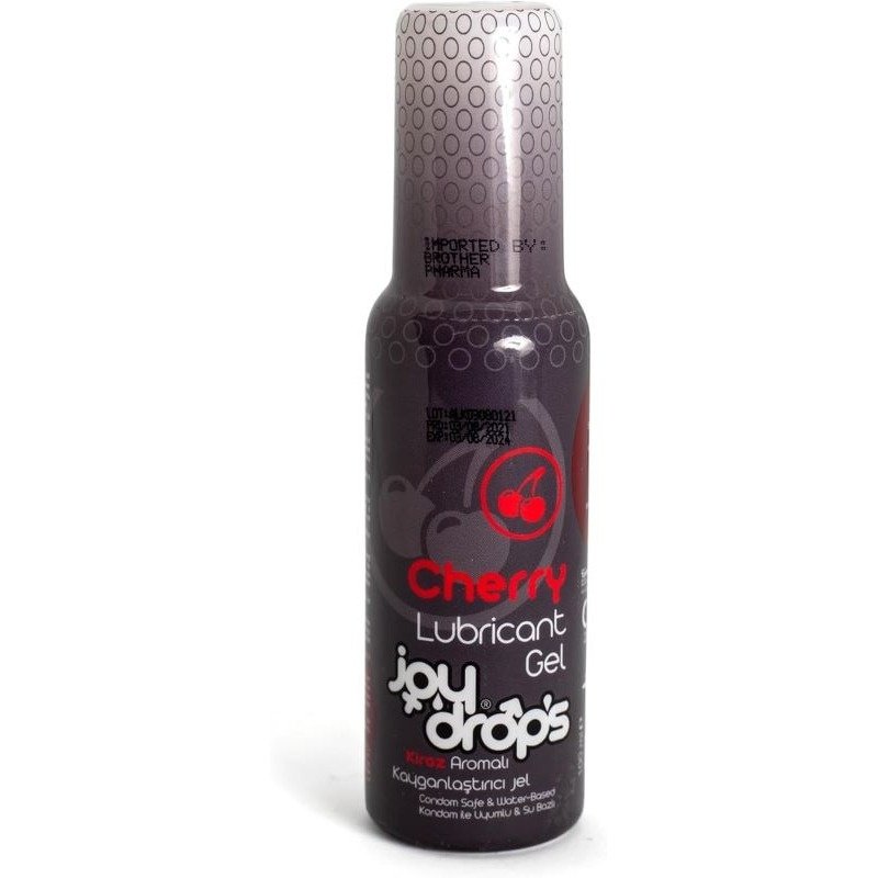 Joy Drops Cherry Lubricant Gel 100ml