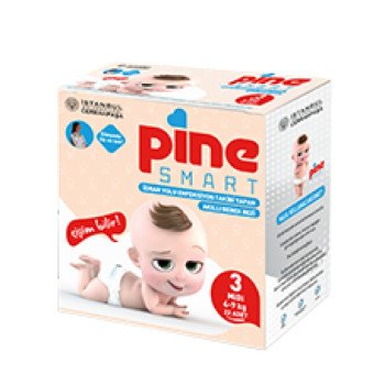 Pine Smart (3) 7-13 Kg 22 Diapers Pine Smart (3) 7-13 Kg 22 Diapers