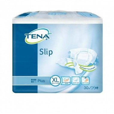 Tena Adult Slip Diapers (Xl) 30 Diapers