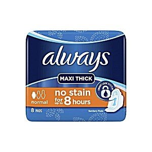Always Maxi Thick Normal 8 Pads Always Maxi Thick Normal 8 Pads