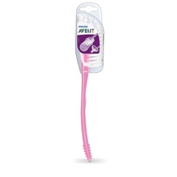 Philips Avent Bottle & Teat Brush Pink Philips Avent Bottle & Teat Brush Pink