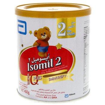 Isomil 2 Iq Plus 6-12 M Milk 400 G Isomil 2 Iq Plus 6-12 M Milk 400 G