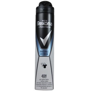 Rexona Deodorant Spray Men Invisible Ice Fresh 200ml Rexona Deodorant Spray Men Invisible Ice Fresh 200ml