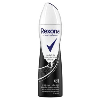 Rexona Deodorant Spray Women MotionSense Invisible Black & White 200ml Rexona Deodorant Spray Women MotionSense Invisible Black & White 200ml