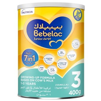 Bebelac 3 Junior 1-3 Y Milk 400 G Bebelac 3 Junior 1-3 Y Milk 400 G