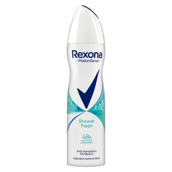 Rexona Deodorant Spray Women MotionSense Shower Fresh 200ml Rexona Deodorant Spray Women MotionSense Shower Fresh 200ml
