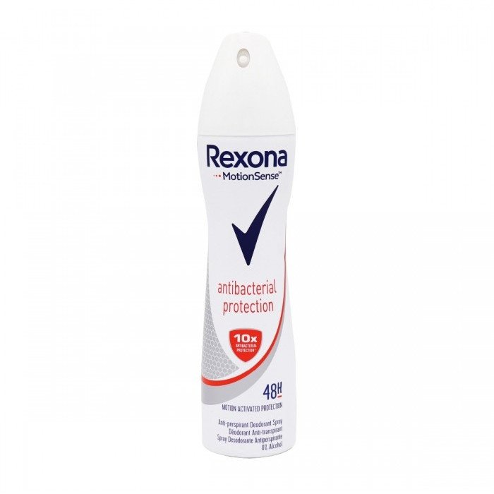 Rexona Deodorant Spray Women MotionSense Antibacterial Protection 200ml Rexona Deodorant Spray Women MotionSense Antibacterial Protection 200ml