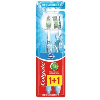 Colgate Max Fresh Medium Toothbrush Buy 1+1 Free Colgate Max Fresh Medium Toothbrush Buy 1+1 Free