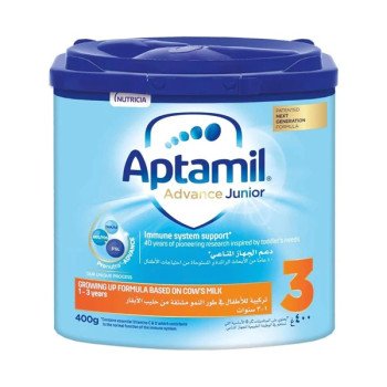 Aptamil Advanced 3 Junior 1-3 Y Milk 400 G Aptamil Advanced 3 Junior 1-3 Y Milk 400 G