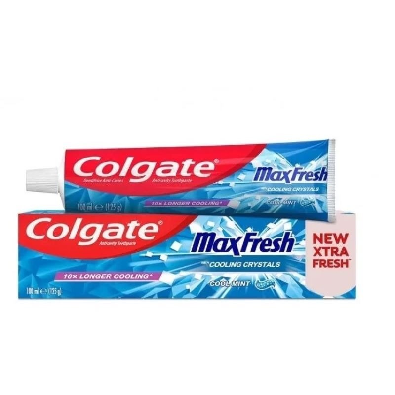 Colgate Max Fresh Cooling Crystals Cool Ment Toothpaste 100ml Colgate Max Fresh Cooling Crystals Cool Ment Toothpaste 100ml