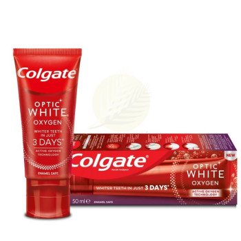 Colgate Optic White Oxygn Toothpaste 50ml Colgate Optic White Oxygn Toothpaste 50ml