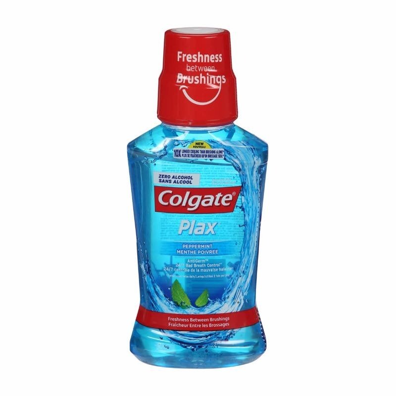 Colgate Plax Peppermint Alcohol Free Mouthwash 250ml Blue Colgate Plax Peppermint Alcohol Free Mouthwash 250ml Blue