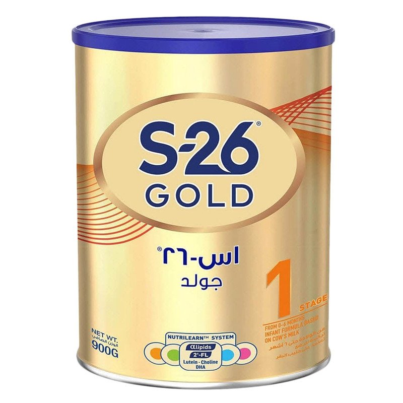 S-26 1 Pro Gold 0-6 M Milk 900 G S-26 1 Pro Gold 0-6 M Milk 900 G