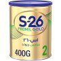 S-26 2 بروميل جولد 6-12 م حليب 400 جم S-26 2 بروميل جولد 6-12 م حليب 400 جم