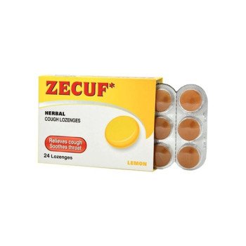 Zecuf Herbal Cough 24 Lozenges Lemon Zecuf Herbal Cough 24 Lozenges Lemon