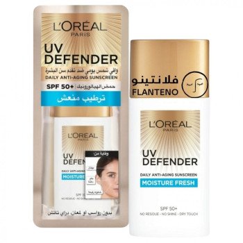 Loreal Uv Defender Spf 50+ Moisture Fresh Sunscreen Face Cream 50 Ml Loreal Uv Defender Spf 50+ Moisture Fresh Sunscreen Face Cream 50 Ml