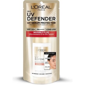 Loreal Uv Defender Spf 50+ P++++ Invisible Fluid Sunscreen 50 Ml Loreal Uv Defender Spf 50+ P++++ Invisible Fluid Sunscreen 50 Ml