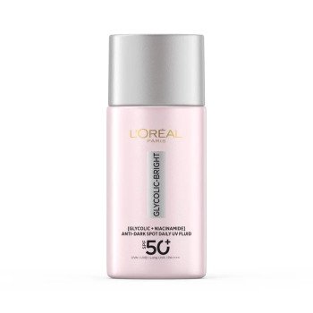 Loreal Glycolic-Bright Anti-Dark Spot Daily Uv Fluid Spf 50+ 50Ml Loreal Glycolic-Bright Anti-Dark Spot Daily Uv Fluid Spf 50+ 50Ml