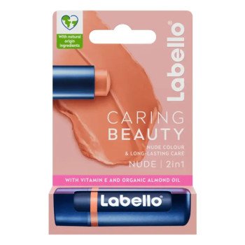 Labello Caring Beauty Nude Lip Balm 4.8g Labello Caring Beauty Nude Lip Balm 4.8g