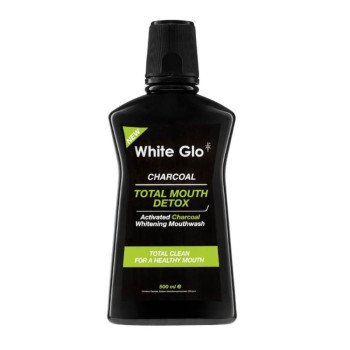 White Glo Total Mouth Detox Mouthwash 500ml White Glo Total Mouth Detox Mouthwash 500ml